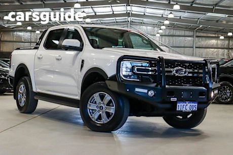 White 2023 Ford Ranger Double Cab Pick Up XLT 2.0 (4X4)