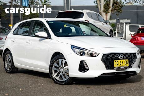 White 2018 Hyundai I30 Hatchback Active 1.6 Crdi