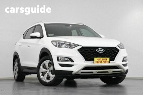 White 2018 Hyundai Tucson Wagon GO Crdi (awd)