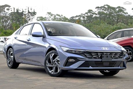 Blue 2024 Hyundai I30 Sedan Elite