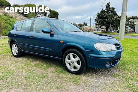 Blue 2002 Nissan Pulsar Hatchback Q