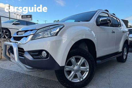 White 2015 Isuzu MU-X Wagon LS-T (4X4)