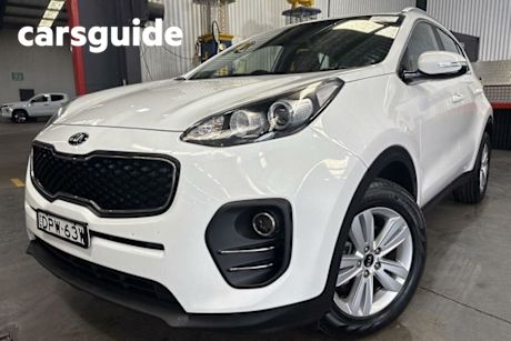 White 2017 Kia Sportage Wagon SI (fwd)