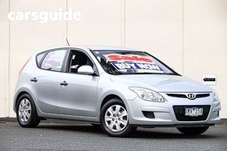 Silver 2009 Hyundai I30 Hatchback SX 1.6 Crdi