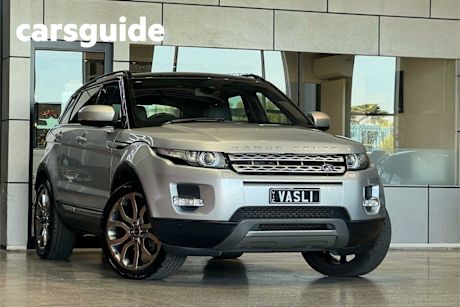 Silver 2011 Land Rover Range Rover Evoque Wagon SI4 Prestige