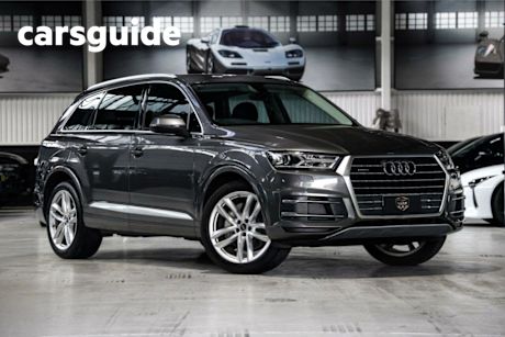 Grey 2019 Audi Q7 Wagon 45 TDI Quattro
