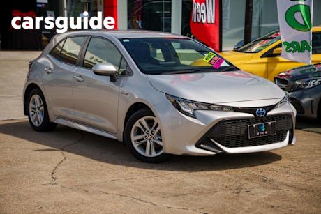 Silver 2022 Toyota Corolla Hatchback Ascent Sport Hybrid