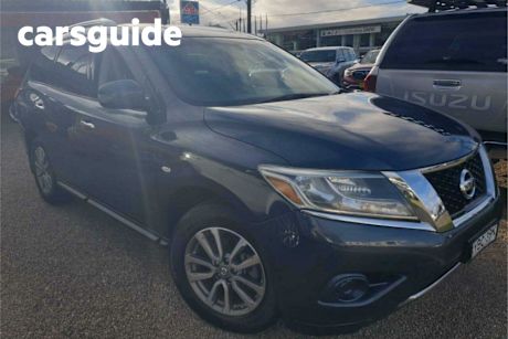 Blue 2014 Nissan Pathfinder Wagon ST (4X4)