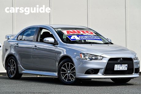 Silver 2015 Mitsubishi Lancer Sedan ES Sport