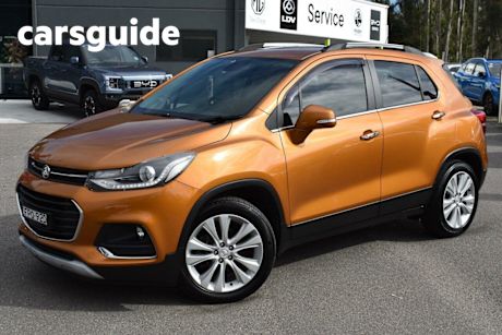 Orange 2017 Holden Trax Wagon LTZ