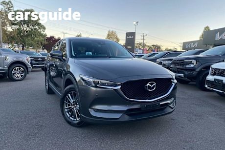 Grey 2017 Mazda CX-5 Wagon Touring (4X4)
