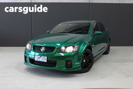 Green 2011 Holden Commodore Sedan SV6