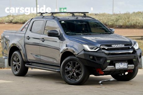 Grey 2023 Isuzu D-MAX Crew Cab Utility X-Terrain (4X4)
