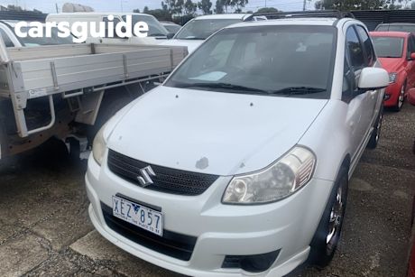 White 2007 Suzuki SX4 Hatchback