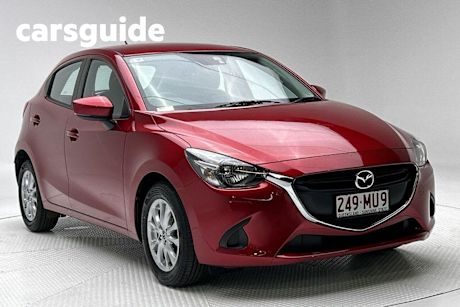 Red 2018 Mazda 2 Hatchback Maxx (5YR)