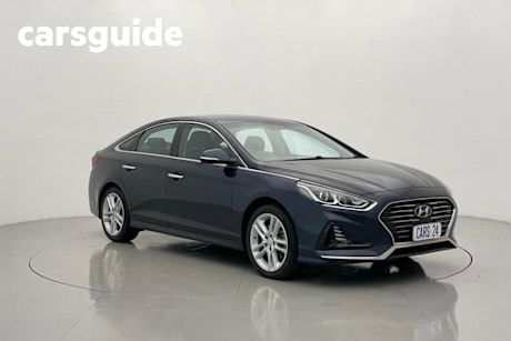 Blue 2018 Hyundai Sonata Sedan Active