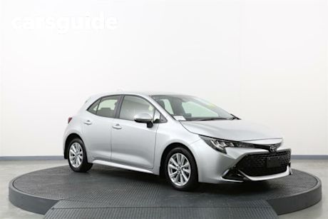 Silver 2022 Toyota Corolla Hatchback Ascent Sport