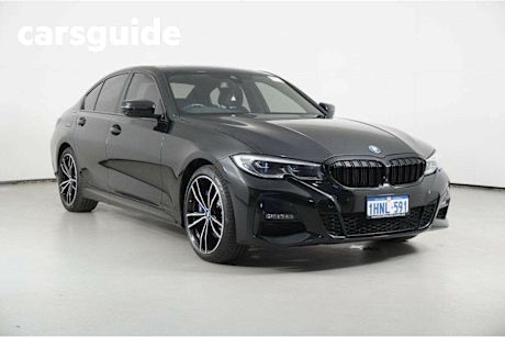 Black 2022 BMW 330E Sedan M Sport Phev
