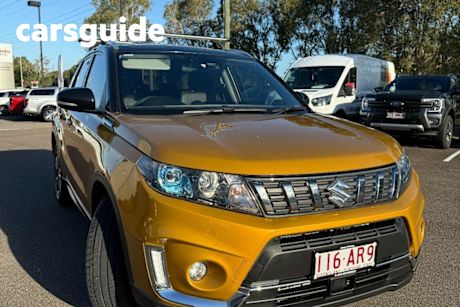 Yellow 2020 Suzuki Vitara Wagon Turbo