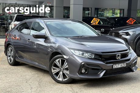Grey 2020 Honda Civic Hatchback VTI-L