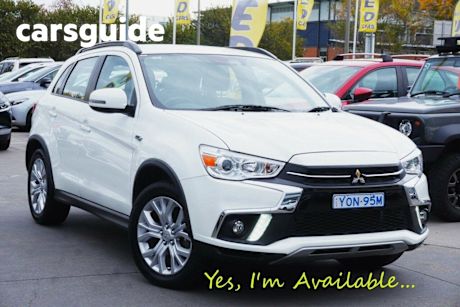 White 2019 Mitsubishi ASX Wagon ES Adas ( 2WD)