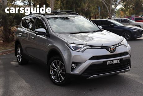 Silver 2017 Toyota RAV4 Wagon Cruiser (4X4)