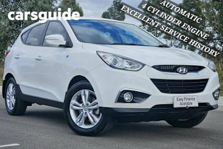 White 2013 Hyundai IX35 Wagon SE (fwd)