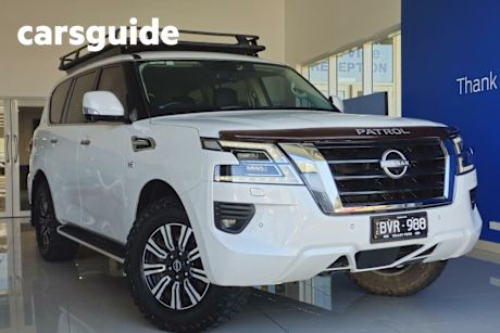 White 2022 Nissan Patrol Wagon TI (4X4)