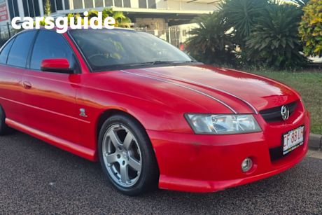 Red 2005 Holden Commodore Sedan SV6