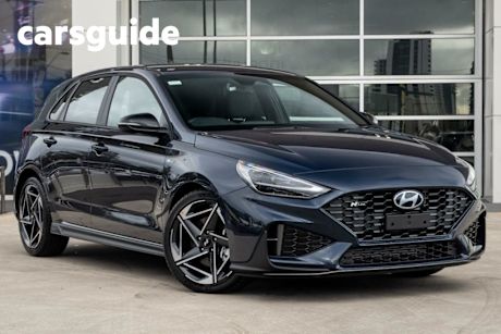 Blue 2025 Hyundai I30 Hatchback N Line Mhev