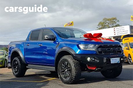 Blue 2018 Ford Ranger Double Cab Pick Up Raptor 2.0 (4X4)