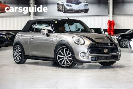 Silver 2016 Mini Cabrio Convertible S