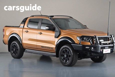 Orange 2021 Ford Ranger Double Cab Pick Up Wildtrak 3.2 (4X4)
