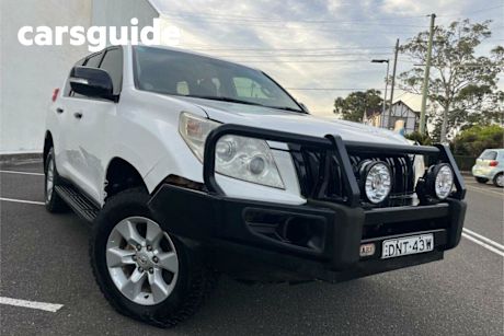 White 2012 Toyota Landcruiser Prado Wagon GX (4X4)