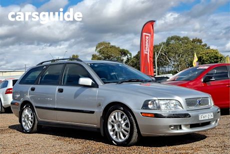 Silver 2001 Volvo V40 Wagon 2.0T SE