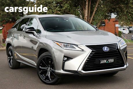 Silver 2018 Lexus RX450H Wagon Luxury Hybrid