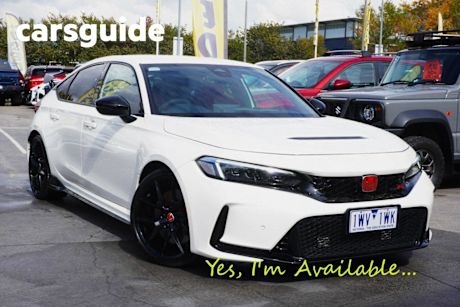 White 2023 Honda Civic Hatchback Type R