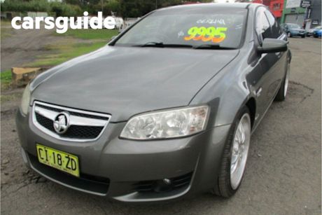 Grey 2011 Holden Commodore Sedan Berlina
