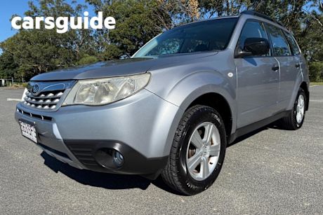 Silver 2011 Subaru Forester Wagon X