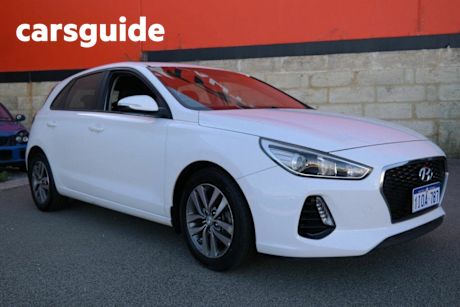 White 2017 Hyundai I30 Hatch ACTIVE PD