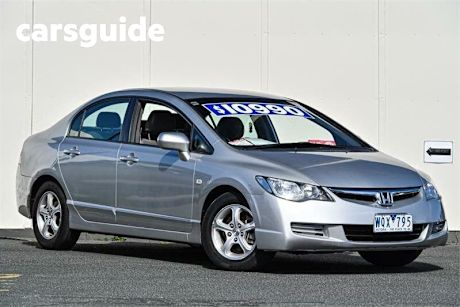 Silver 2008 Honda Civic Sedan VTI