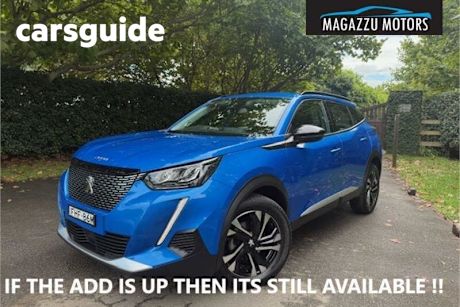 Blue 2023 Peugeot 2008 Wagon Allure