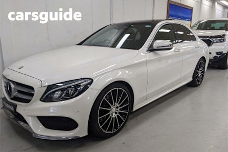 White 2016 Mercedes-Benz C250 Sedan
