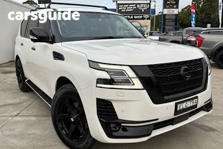 White 2020 Nissan Patrol Wagon TI-L (4X4)