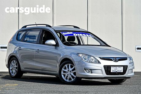 Silver 2009 Hyundai I30 Wagon CW SX 1.6 Crdi