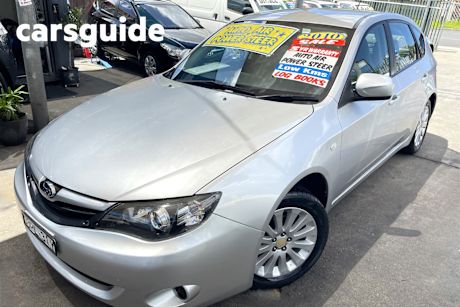 Silver 2010 Subaru Impreza Hatchback RS (awd) LTD ED