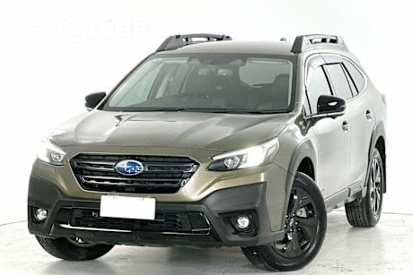 Green 2021 Subaru Outback Wagon AWD Sport