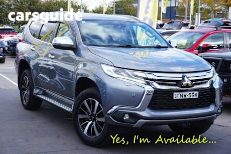 Silver 2018 Mitsubishi Pajero Sport Wagon Exceed (4X4) 7 Seat