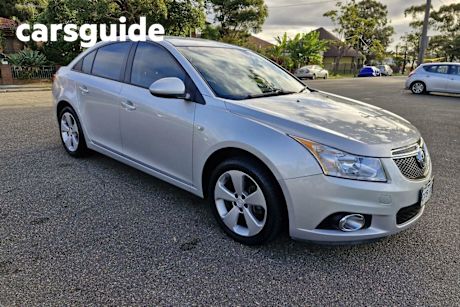 Silver 2014 Holden Cruze Sedan Equipe