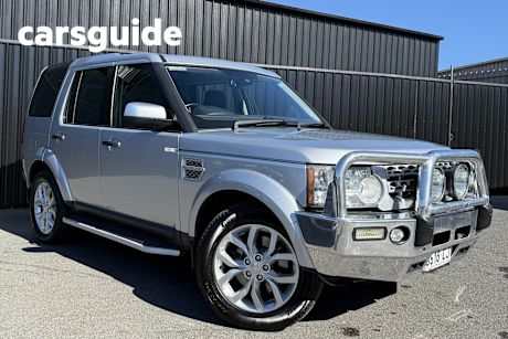 Silver 2013 Land Rover Discovery 4 Wagon 3.0 TDV6